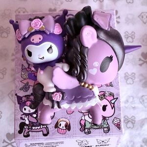 Rare! Kuromi & Victoria Unicorno tokidoki My Melody Garden Party Open Blind Box